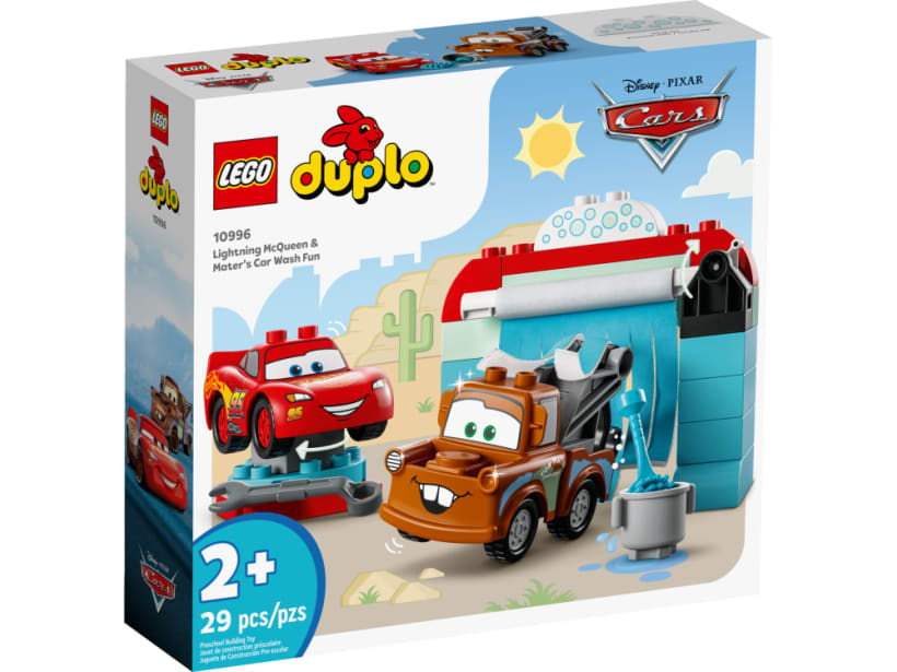 Image of LEGO Set 10996 Lightning McQueen und Mater in der Waschanlage