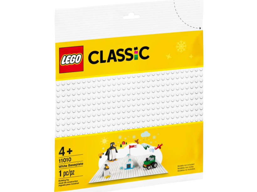 Image of LEGO Set 11010 La plaque de base blanche