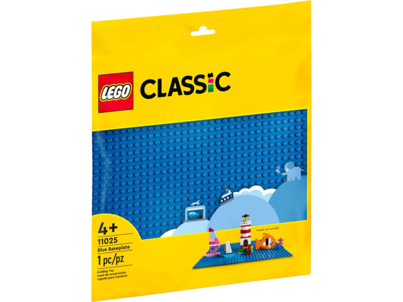 Image of LEGO Set 11025 La plaque de construction bleue