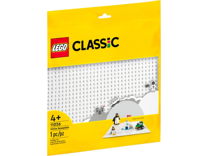 Image of LEGO Set 11026 La plaque de construction blanche