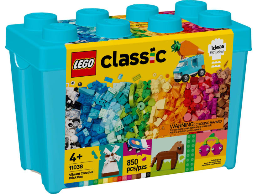 Image of 11038  La boîte de briques créatives et colorées