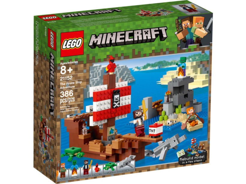 Image of LEGO Set 21152 L'aventure du bateau pirate