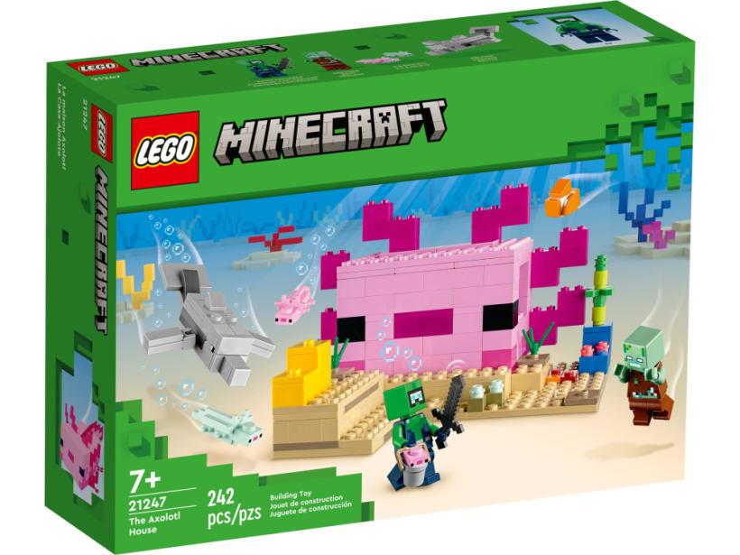 Image of LEGO Set 21247 Das Axolotl-Haus