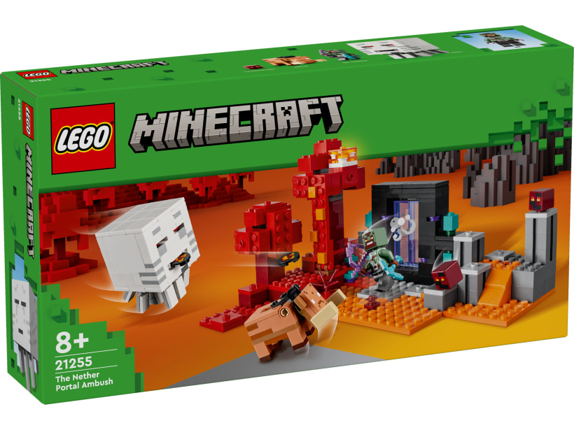 Image of LEGO Set 21255 L'embuscade au portail du Nether