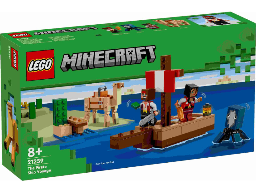 Image of LEGO Set 21259 The Pirate Ship Voyage