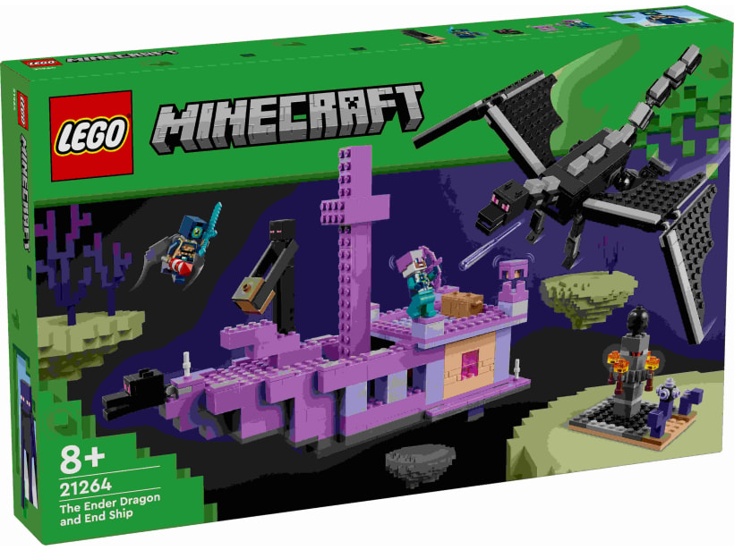 Image of LEGO Set 21264 Le dragon et le navire de l’Ender