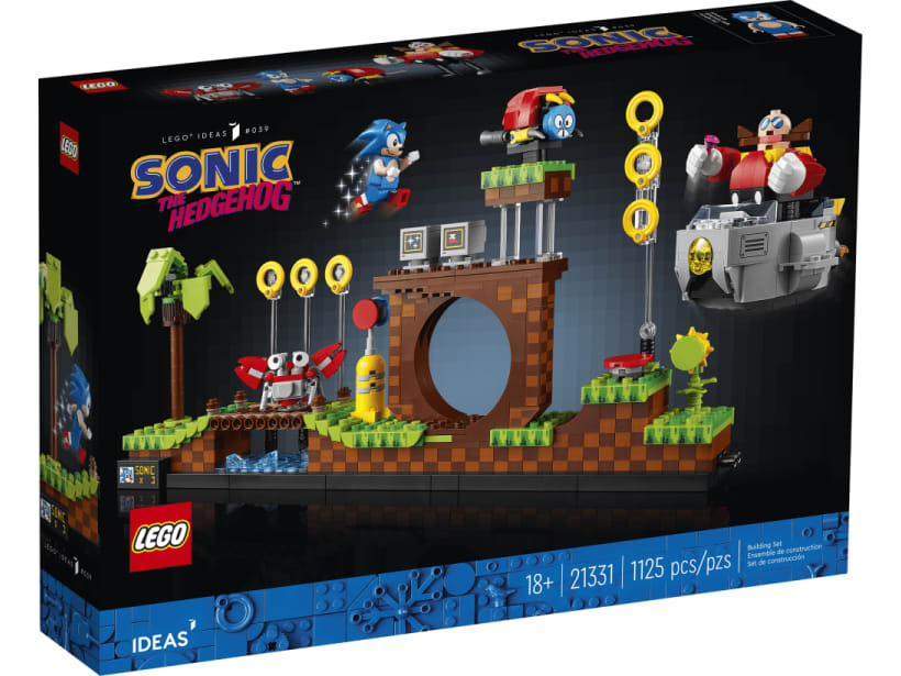 Image of LEGO Set 21331 Sonic the Hedgehog – Green Hill Zone