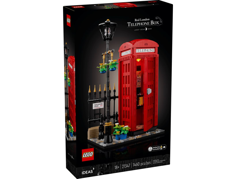 Image of 21347  Red London Telephone Box