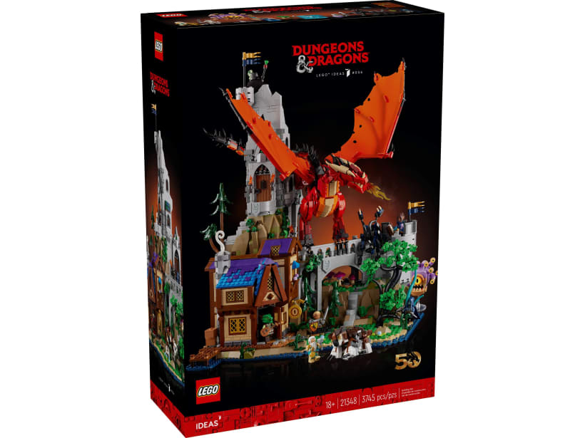 Image of LEGO Set 21348 Dungeons & Dragons : l’histoire du dragon rouge