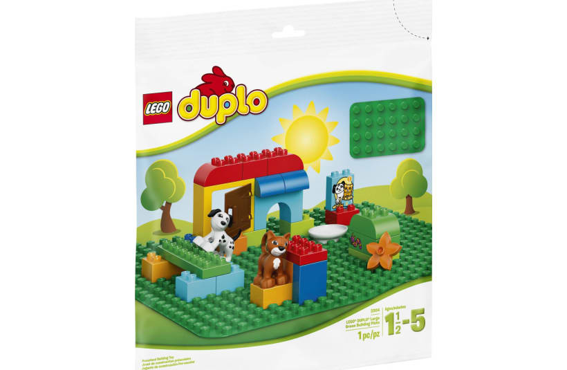 Image of 2304  Grüne LEGO® DUPLO® Bauplatte