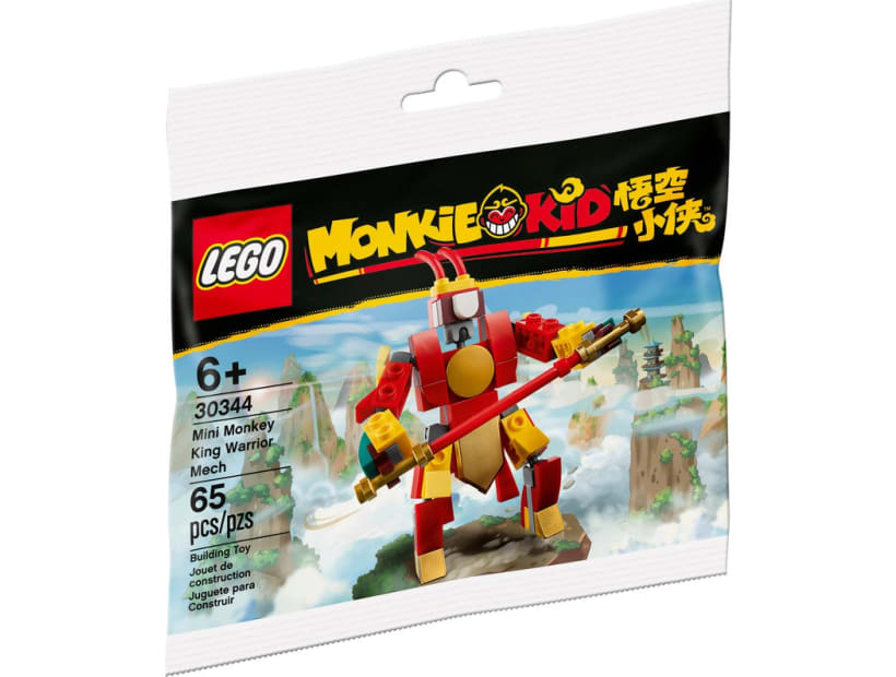 Image of 30344  Monkie Kid Mini Monkey King Warrior Mech polybag