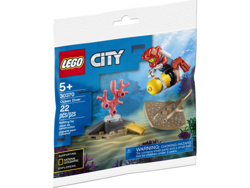 Image of LEGO Set 30370 Diver polybag