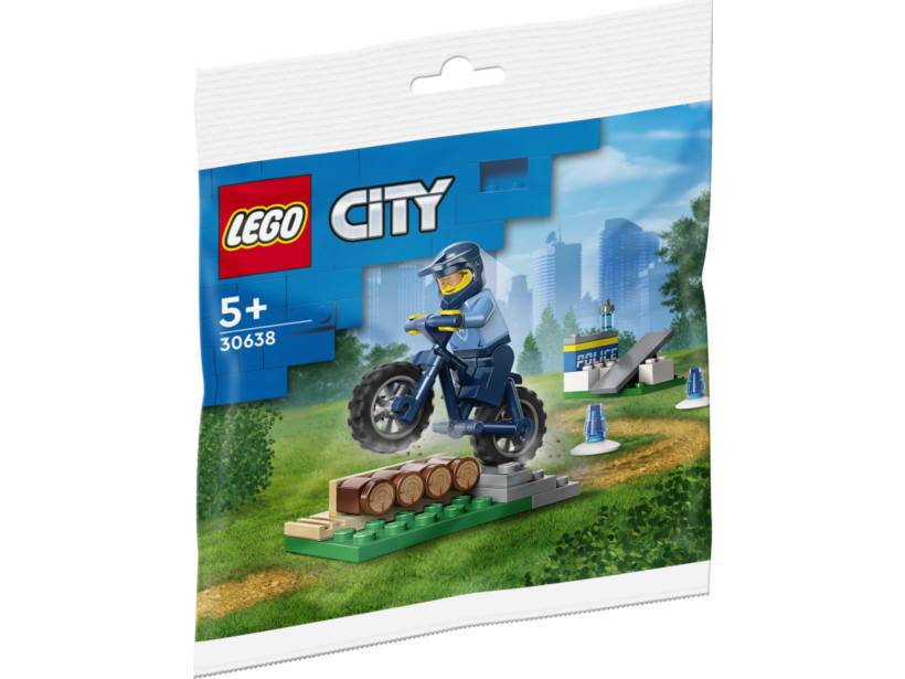 Image of LEGO Set 30638 Fahrradtraining der Polizei & Skateboardrampe