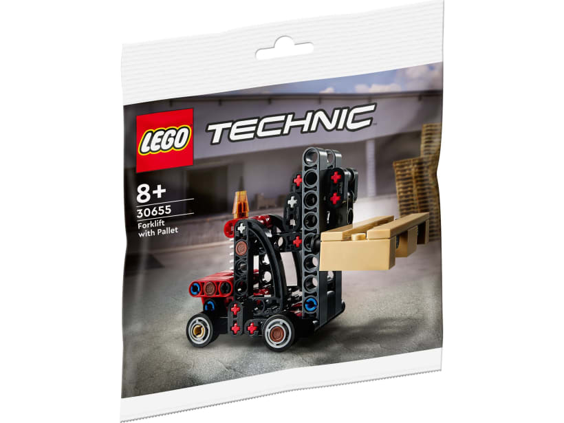 Image of LEGO Set 30655 Gabelstapler mit Palette