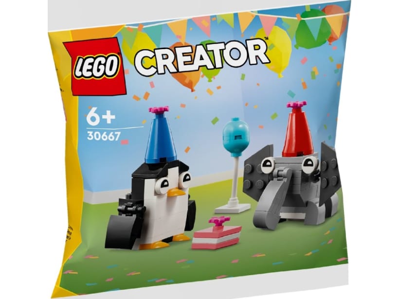 Image of LEGO Set 30667 Animal Birthday Party