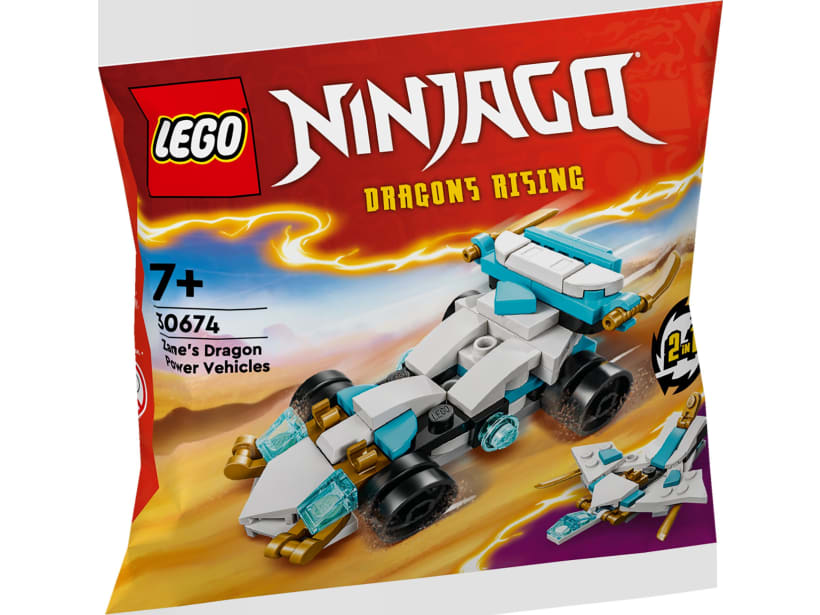Image of LEGO Set 30674 Zanes Drachenpower-Fahrzeuge