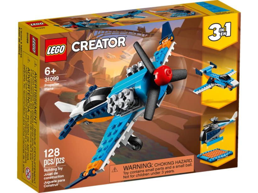 Image of LEGO Set 31099 Propeller Plane