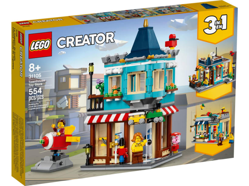 Image of LEGO Set 31105 Townhouse Toy Store