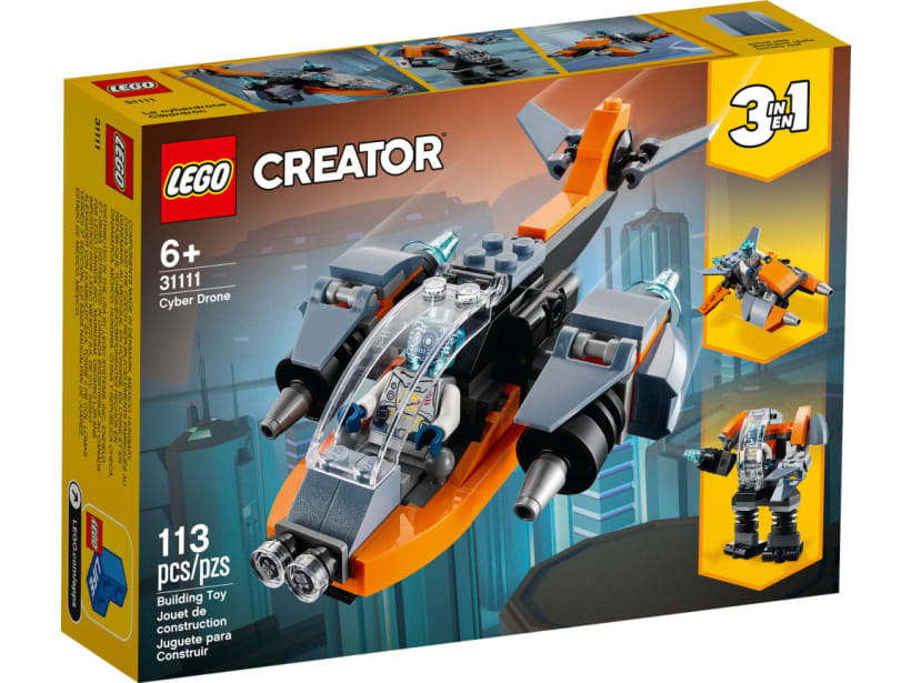 Image of LEGO Set 31111 Cyber Drone