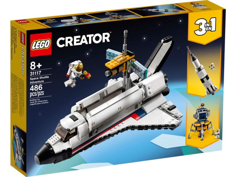 Image of LEGO Set 31117 Spaceshuttle-Abenteuer