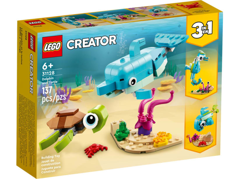 Image of LEGO Set 31128 Delfin und Schildkröte