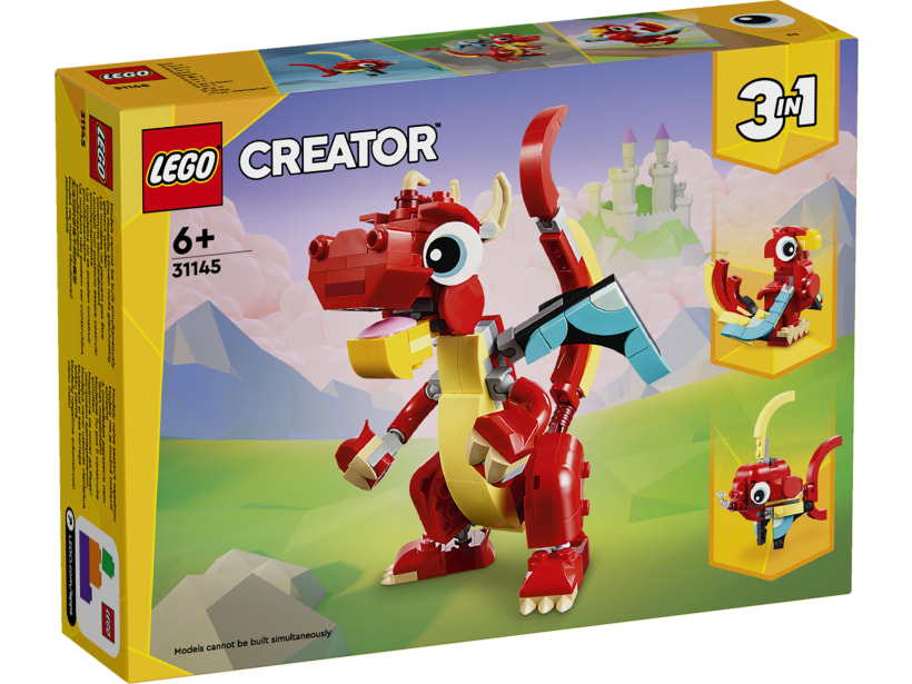 Image of LEGO Set 31145 Le dragon rouge