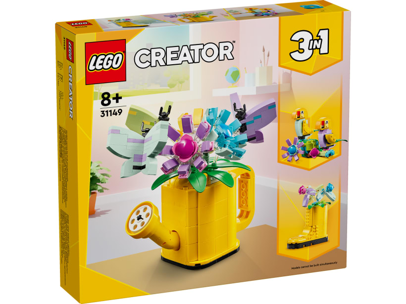 Image of LEGO Set 31149 Les fleurs dans l’arrosoir