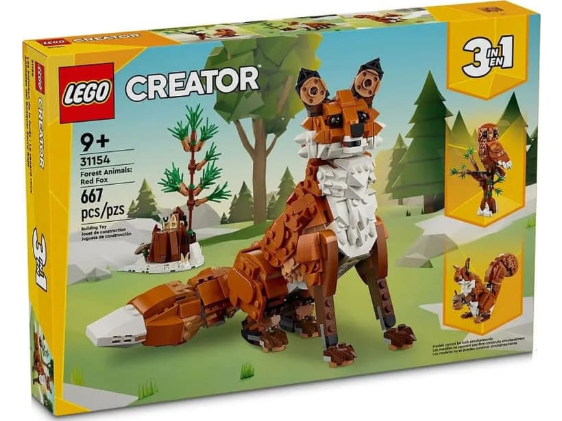 Image of LEGO Set 31154 Les animaux de la forêt : Le renard roux