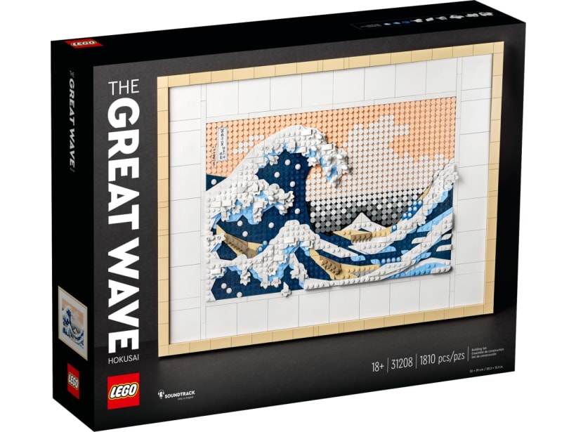 Image of LEGO Set 31208 Hokusai – La Grande vague