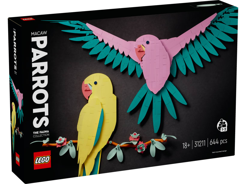 Image of LEGO Set 31211 La collection Faune – Les perroquets Ara