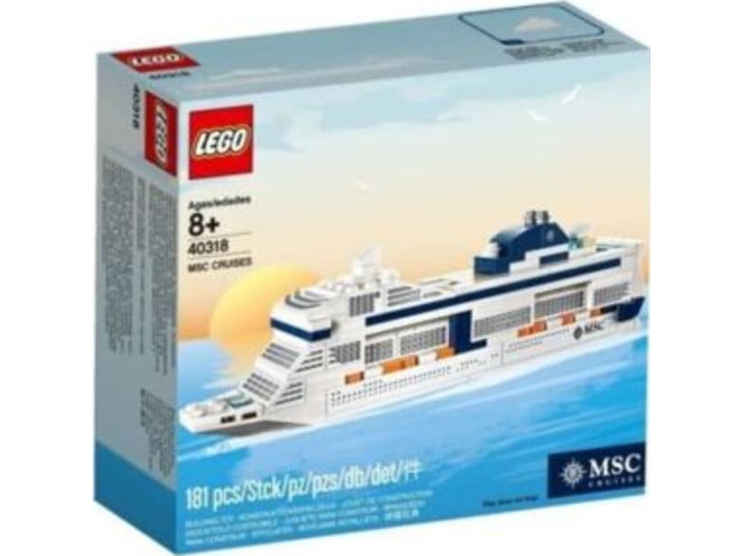Image of LEGO Set 40318 MSC Cruises