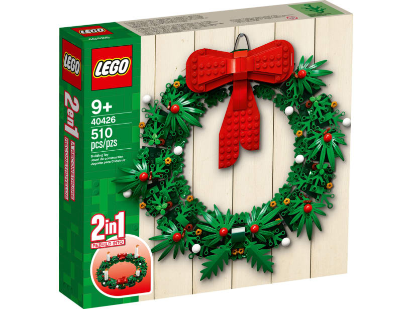Image of LEGO Set 40426 Christmas Wreath