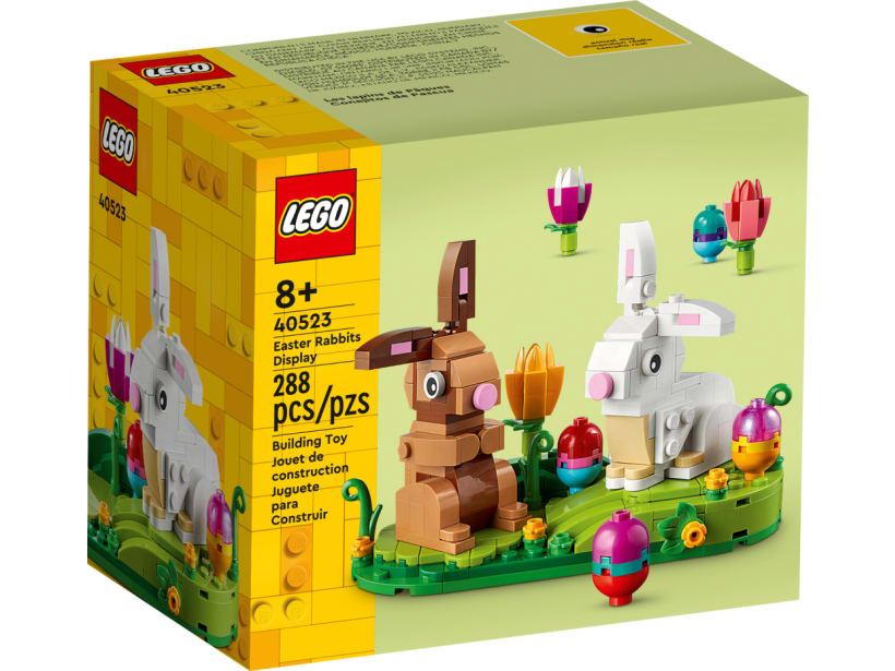 Image of LEGO Set 40523 Décor des lapins de Pâques