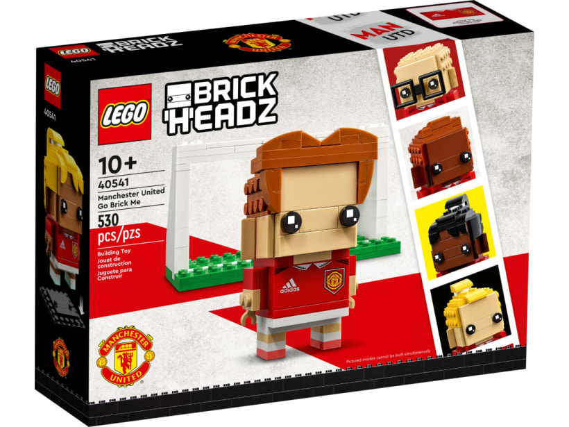 Image of LEGO Set 40541 Manchester United Go Brick Me