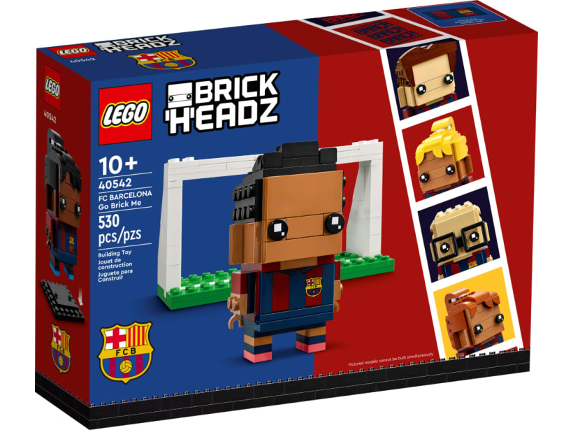 Image of LEGO Set 40542 FC Barcelona Go Brick Me