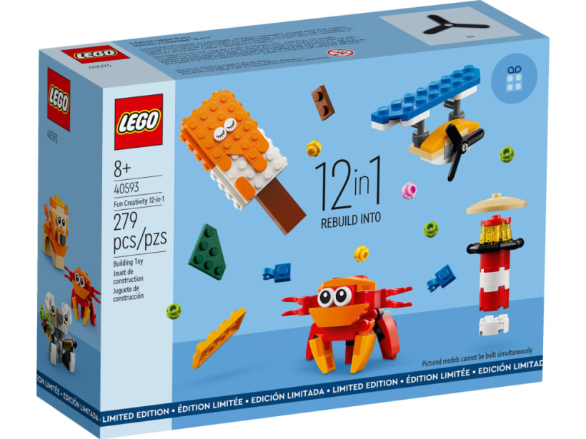 Image of LEGO Set 40593 Créations amusantes 12-en-1