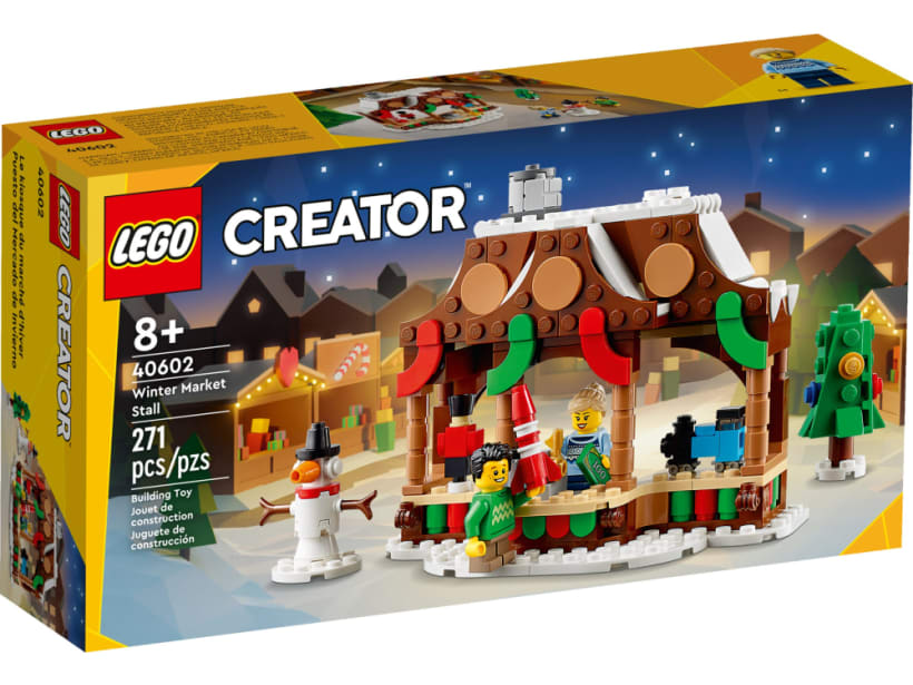 Image of LEGO Set 40602 Winter Market Stall