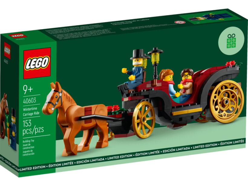 Image of LEGO Set 40603 Wintertime Carriage Ride
