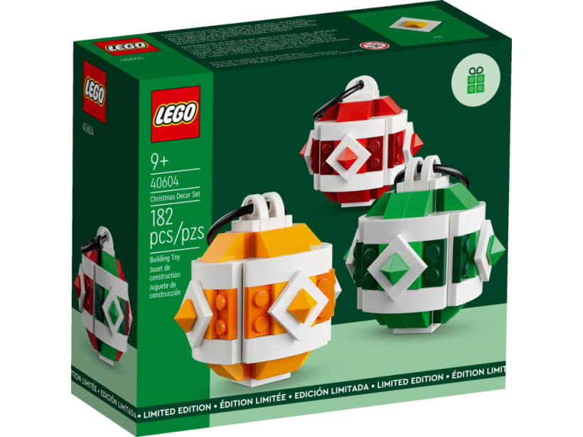 Image of LEGO Set 40604 Christmas Decor Set
