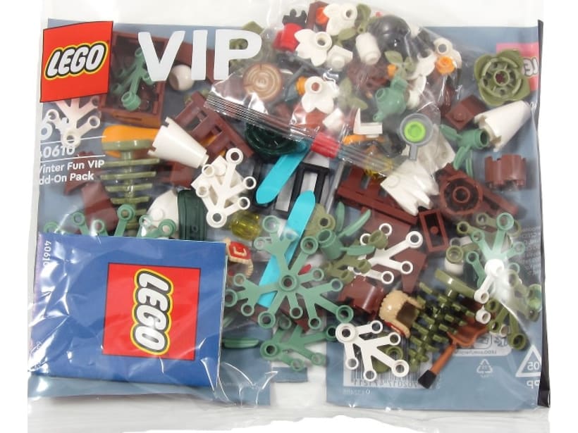 Image of LEGO Set 40610 Winterspaß – VIP-Ergänzungsset