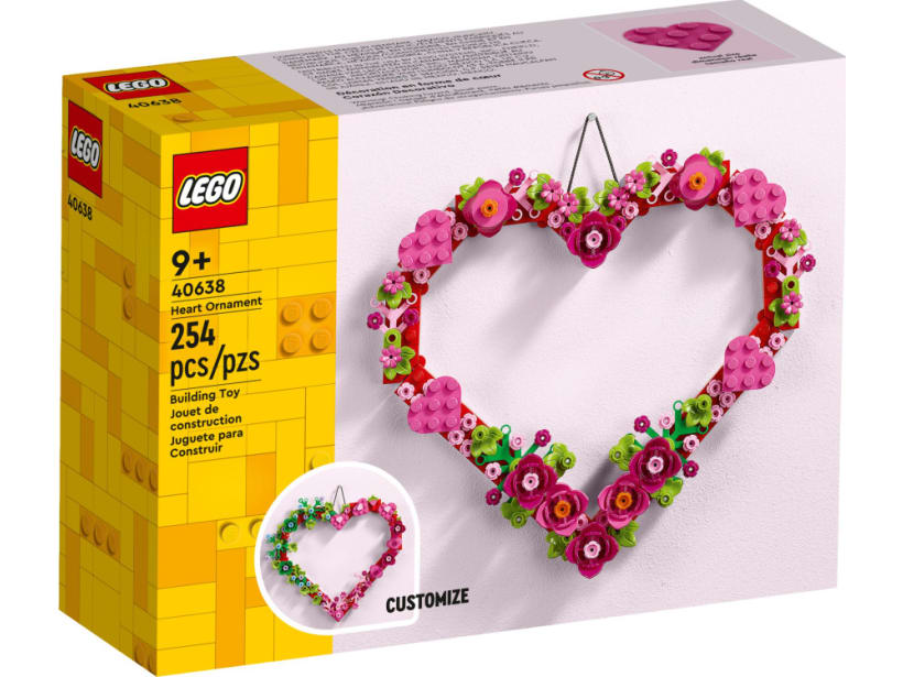 Image of LEGO Set 40638 Heart Ornament