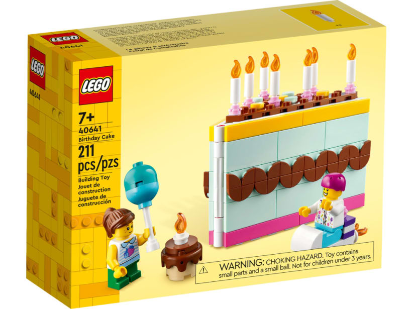 Image of LEGO Set 40641 Le gâteau d’anniversaire