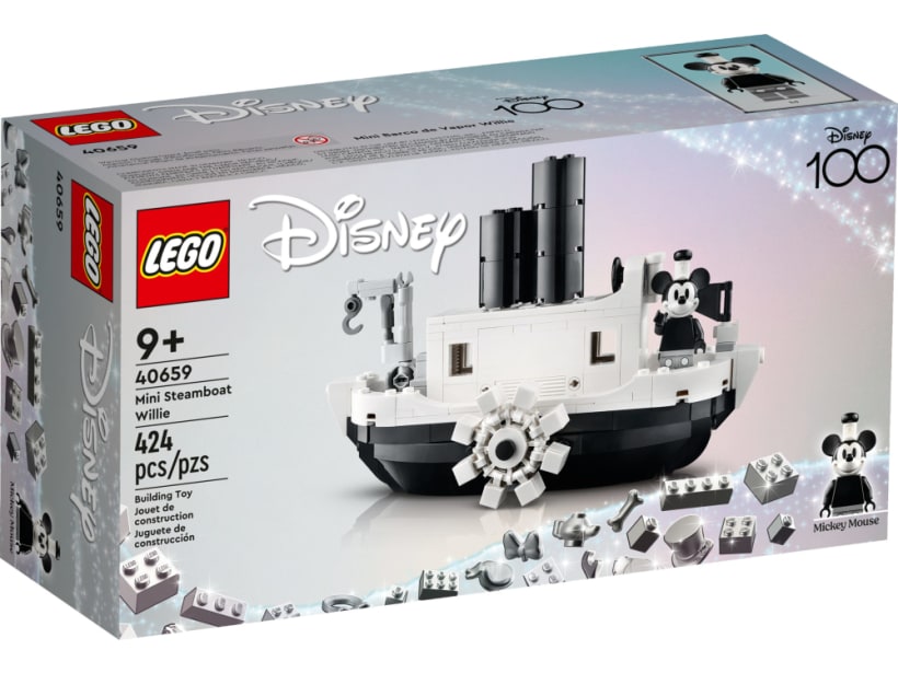 Image of LEGO Set 40659 Steamboat Willie – Mini-Modell