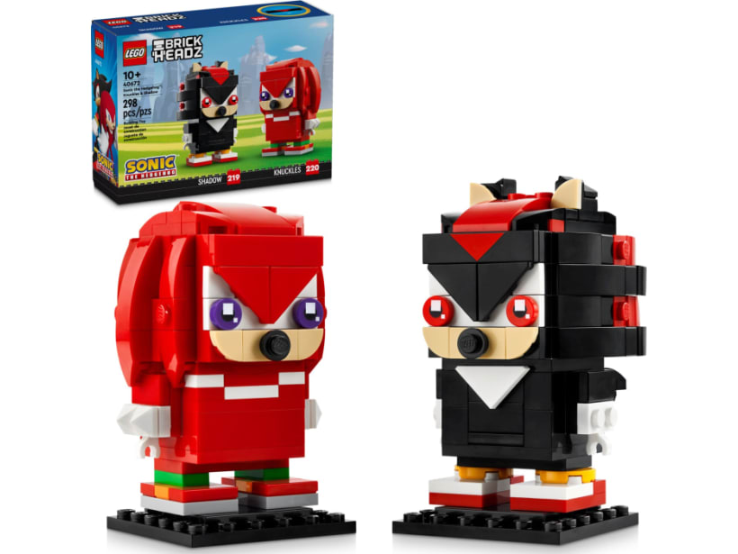 Image of LEGO Set 40672 Sonic the Hedgehog™ : Knuckles et Shadow