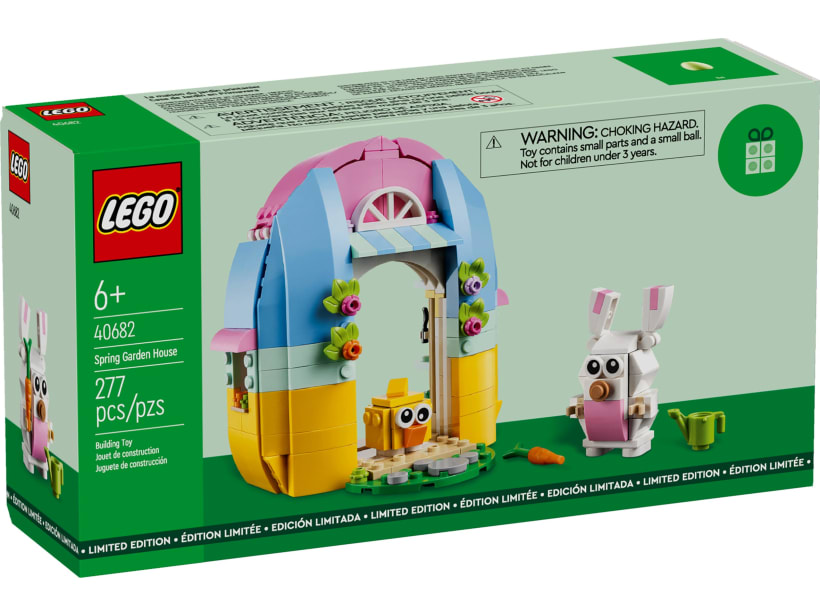 Image of LEGO Set 40682 La maison de jardin au printemps