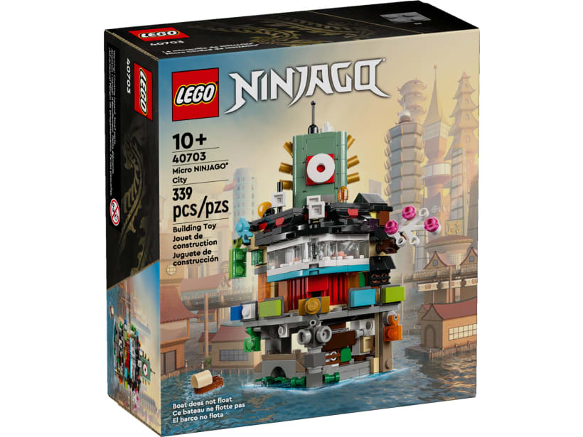 Image of LEGO Set 40703 Mikro-Modell von NINJAGO® City