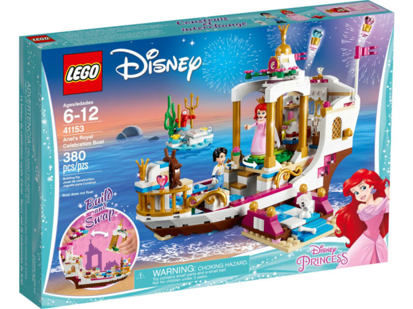 Image of LEGO Set 41153 Ariel's Royal Celebration Boat