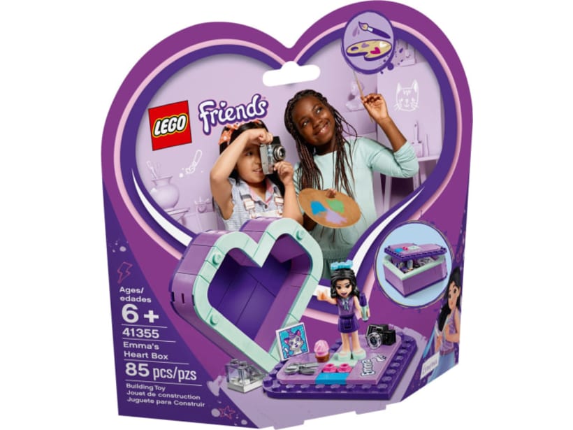 Image of LEGO Set 41355 Emma's Heart Box