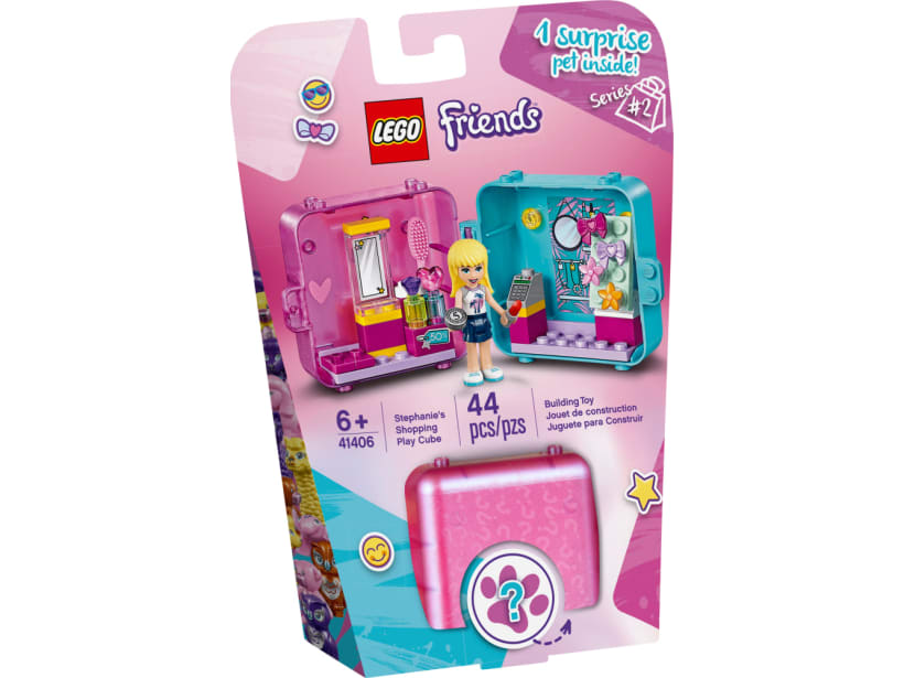 Image of LEGO Set 41406 Stephanie's Shopping Play Cube