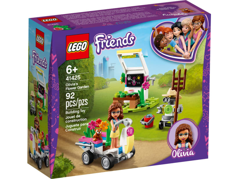Image of LEGO Set 41425 Olivia's Flower Garden